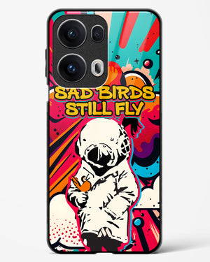 Sad Birds Still Fly Glass Case Phone Cover (Oppo)