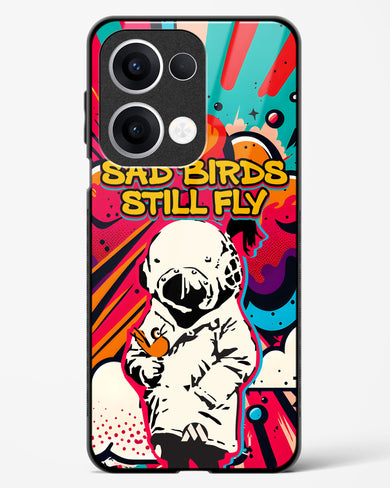 Sad Birds Still Fly Glass Case Phone Cover (Oppo)