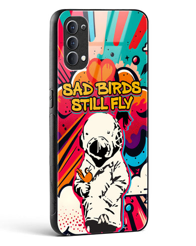 Sad Birds Still Fly Glass Case Phone Cover (Oppo)