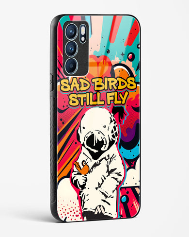 Sad Birds Still Fly Glass Case Phone Cover (Oppo)