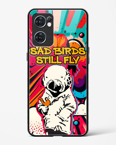 Sad Birds Still Fly Glass Case Phone Cover (Oppo)