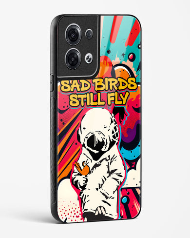 Sad Birds Still Fly Glass Case Phone Cover (Oppo)