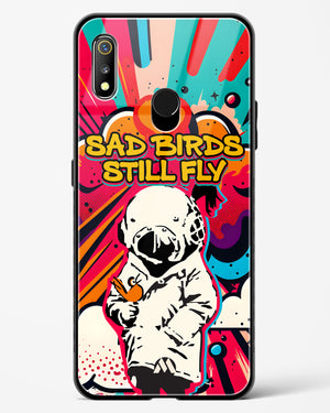 Sad Birds Still Fly Glass Case Phone Cover (Realme)