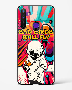 Sad Birds Still Fly Glass Case Phone Cover (Realme)