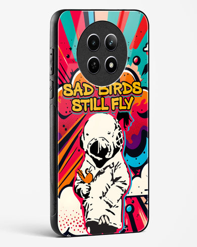 Sad Birds Still Fly Glass Case Phone Cover (Realme)