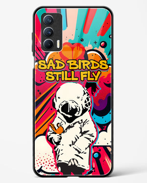 Sad Birds Still Fly Glass Case Phone Cover-(Realme)