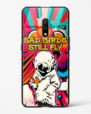 Sad Birds Still Fly Glass Case Phone Cover (Realme)