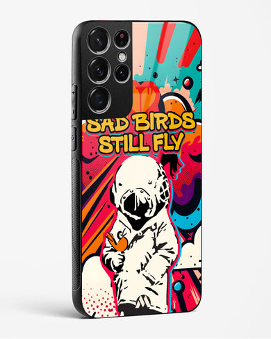 Sad Birds Still Fly Glass Case Phone Cover (Samsung)