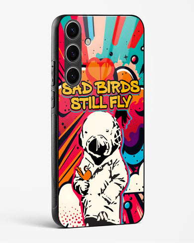 Sad Birds Still Fly Glass Case Phone Cover-(Samsung)