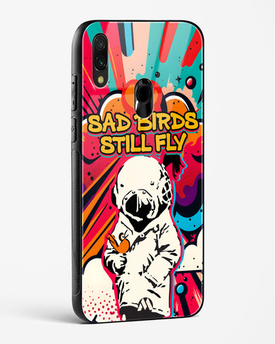 Sad Birds Still Fly Glass Case Phone Cover-(Xiaomi)