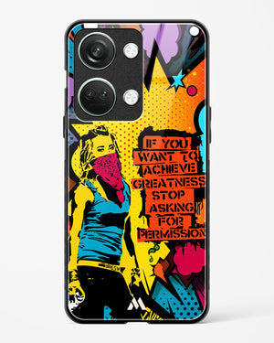 Stop Asking Permission Glass Case Phone Cover (OnePlus)