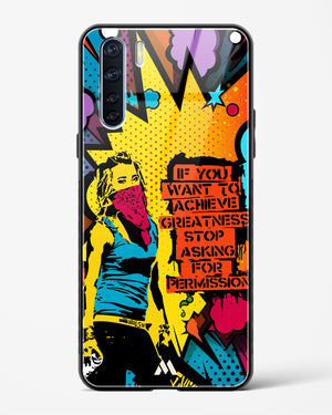 Stop Asking Permission Glass Case Phone Cover (Oppo)