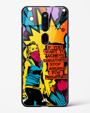 Stop Asking Permission Glass Case Phone Cover (Oppo)