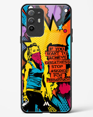 Stop Asking Permission Glass Case Phone Cover (Oppo)