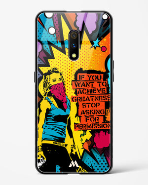 Stop Asking Permission Glass Case Phone Cover (Oppo)