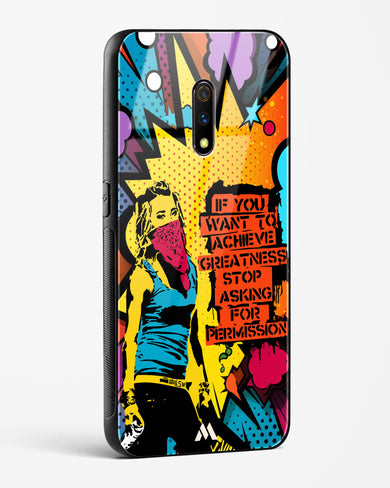 Stop Asking Permission Glass Case Phone Cover (Oppo)