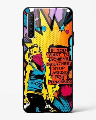 Stop Asking Permission Glass Case Phone Cover (Oppo)