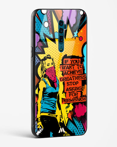Stop Asking Permission Glass Case Phone Cover (Oppo)