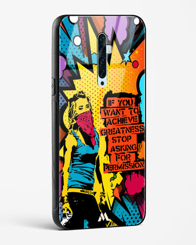 Stop Asking Permission Glass Case Phone Cover (Oppo)