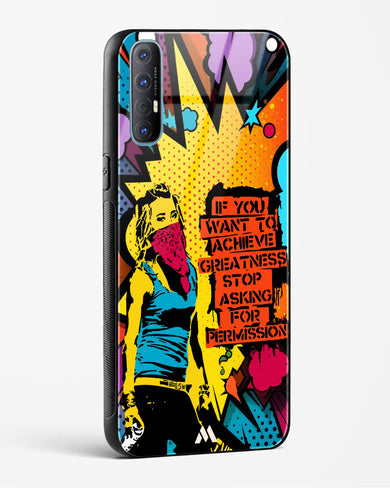Stop Asking Permission Glass Case Phone Cover (Oppo)