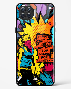 Stop Asking Permission Glass Case Phone Cover (Oppo)