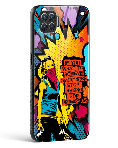 Stop Asking Permission Glass Case Phone Cover (Oppo)