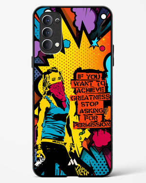 Stop Asking Permission Glass Case Phone Cover (Oppo)