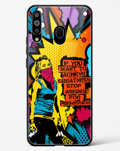 Stop Asking Permission Glass Case Phone Cover (Samsung)