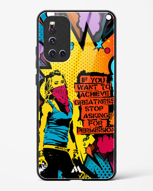 Stop Asking Permission Glass Case Phone Cover (Vivo)