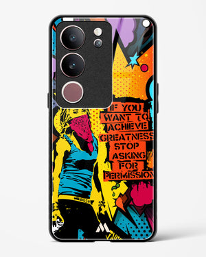 Stop Asking Permission Glass Case Phone Cover (Vivo)
