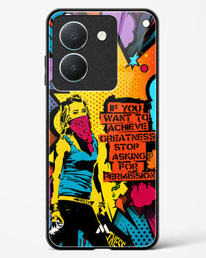 Stop Asking Permission Glass Case Phone Cover (Vivo)