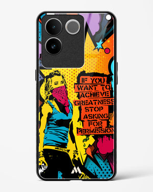 Stop Asking Permission Glass Case Phone Cover (Vivo)