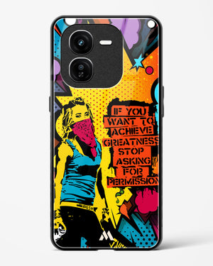 Stop Asking Permission Glass Case Phone Cover (Vivo)