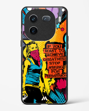 Stop Asking Permission Glass Case Phone Cover (Vivo)