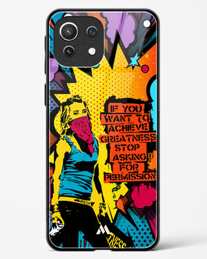 Stop Asking Permission Glass Case Phone Cover (Xiaomi)