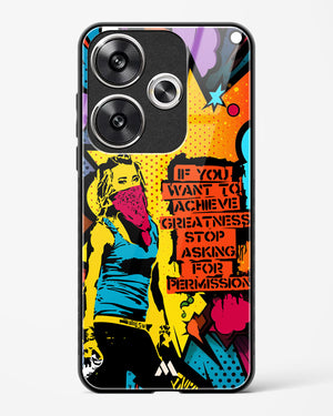 Stop Asking Permission Glass Case Phone Cover (Xiaomi)