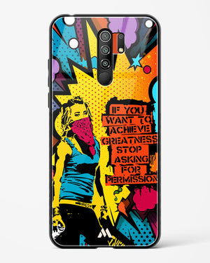 Stop Asking Permission Glass Case Phone Cover (Xiaomi)
