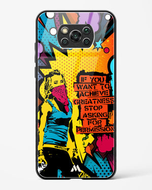 Stop Asking Permission Glass Case Phone Cover (Xiaomi)
