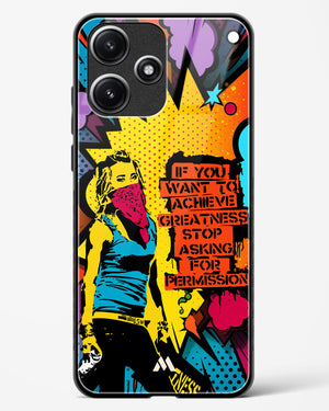 Stop Asking Permission Glass Case Phone Cover (Xiaomi)
