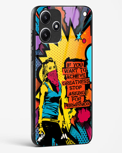 Stop Asking Permission Glass Case Phone Cover (Xiaomi)
