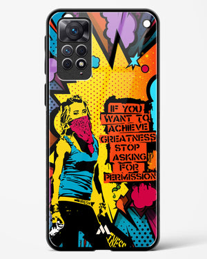 Stop Asking Permission Glass Case Phone Cover (Xiaomi)