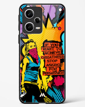 Stop Asking Permission Glass Case Phone Cover (Xiaomi)