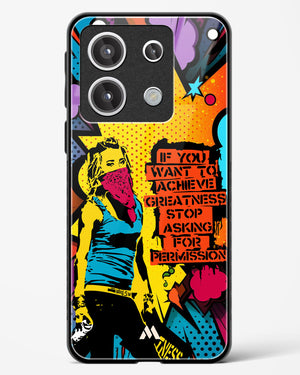 Stop Asking Permission Glass Case Phone Cover (Xiaomi)