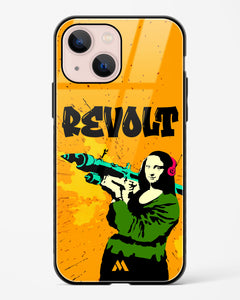 When Mona Lisa Revolts Glass Case Phone Cover (Apple)