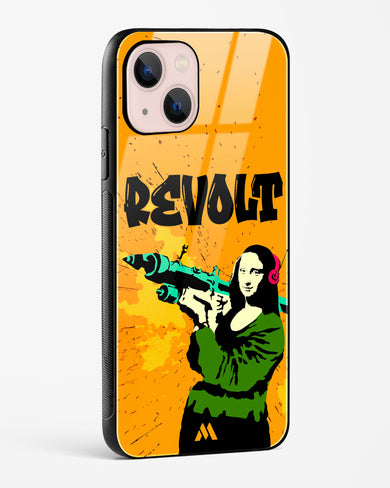 When Mona Lisa Revolts Glass Case Phone Cover (Apple)