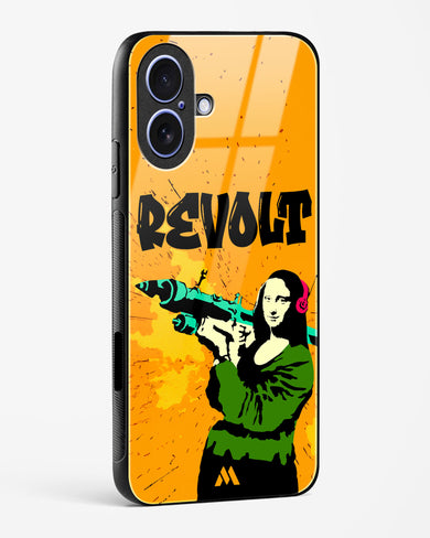 When Mona Lisa Revolts Glass Case Phone Cover (Apple)