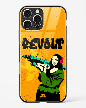 When Mona Lisa Revolts Glass Case Phone Cover (Apple)