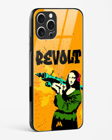 When Mona Lisa Revolts Glass Case Phone Cover (Apple)