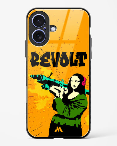 When Mona Lisa Revolts Glass Case Phone Cover (Apple)