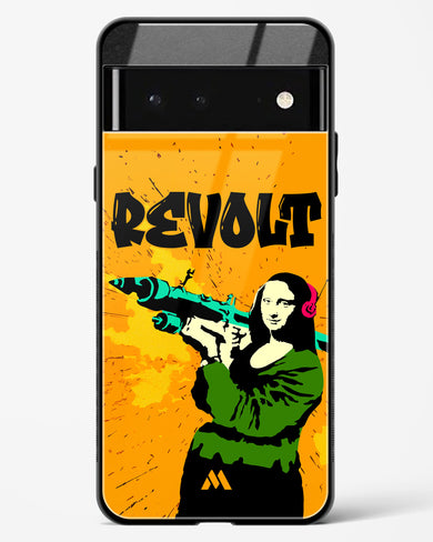 When Mona Lisa Revolts Glass Case Phone Cover (Google)